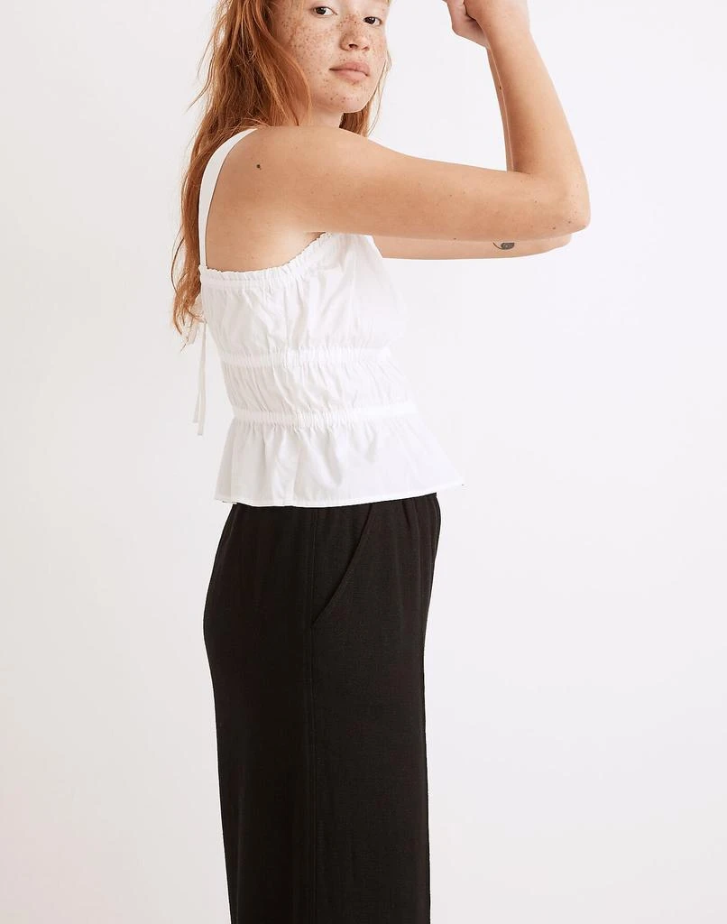 商品Madewell|Poplin Sophia Peplum Tank,价格¥197,第2张图片详细描述