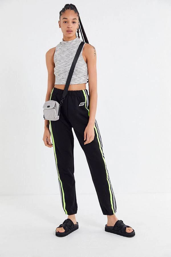 商品I.AM.GIA|I.AM.GIA Mercury Reflective Striped Track Pant,价格¥665,第2张图片详细描述