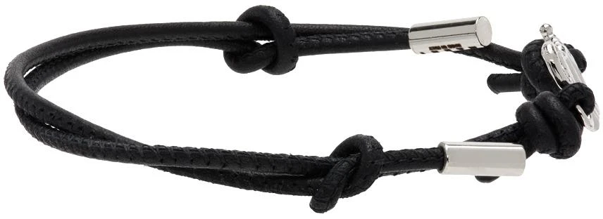 商品Marni|Black Leather Bracelet,价格¥801,第5张图片详细描述