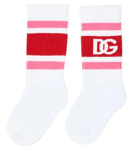 商品Dolce & Gabbana|DG cotton-blend socks,价格¥604,第3张图片详细描述
