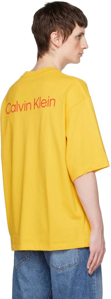 商品Calvin Klein|Yellow Huddle T-Shirt,价格¥289,第3张图片详细描述