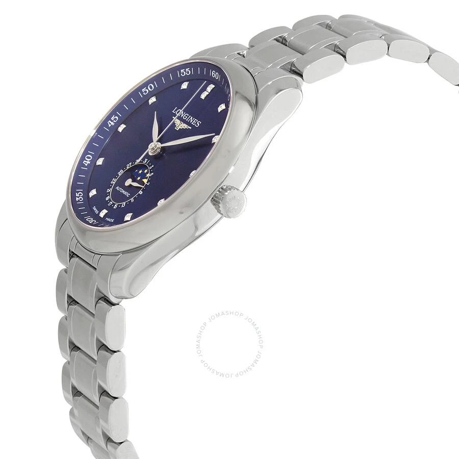 商品Longines|浪琴名匠系列 男士带钻石自机械手表  40mm L29094976,价格¥16696,第2张图片详细描述