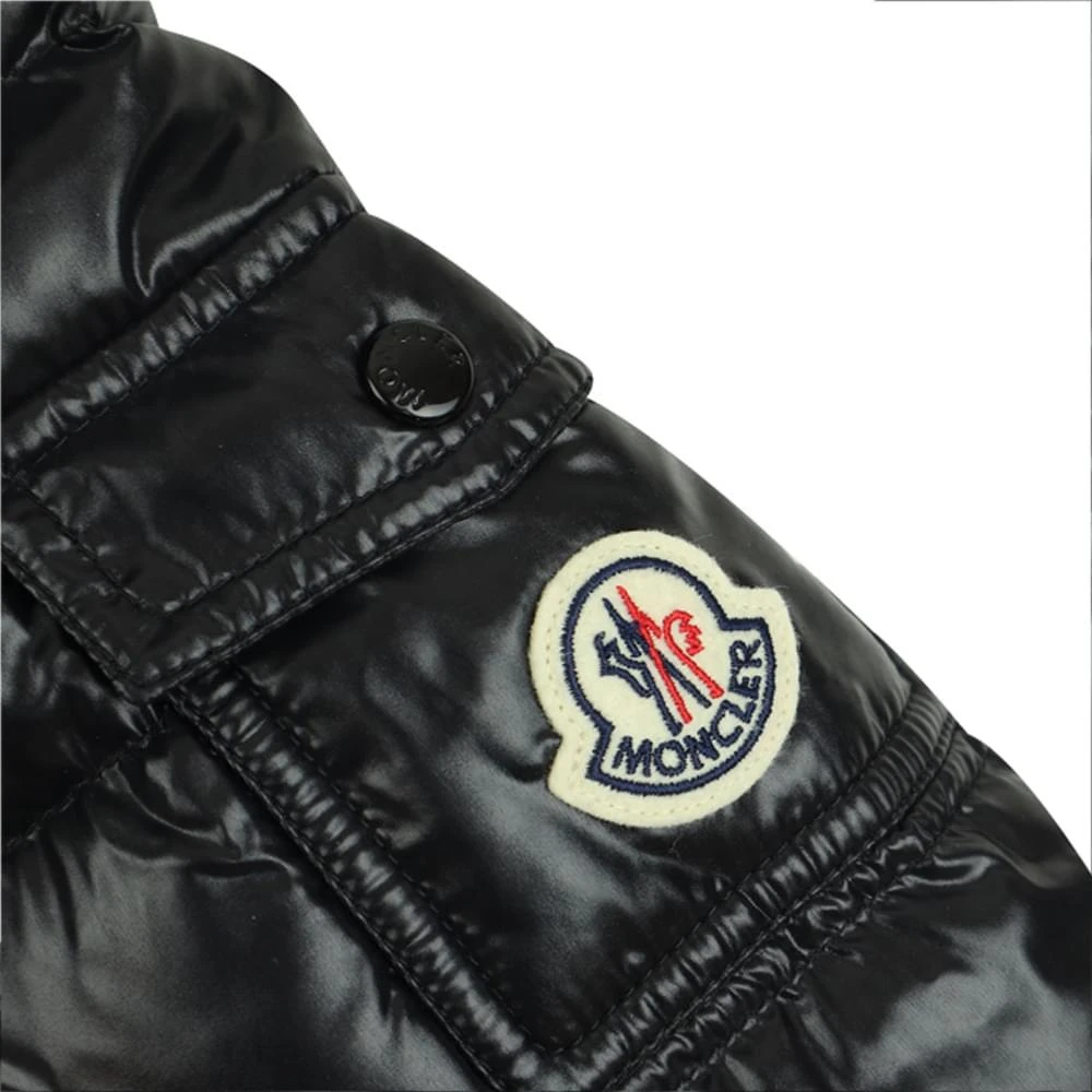 Girls Black Bady Down Padded Faux Fur Jacket 商品