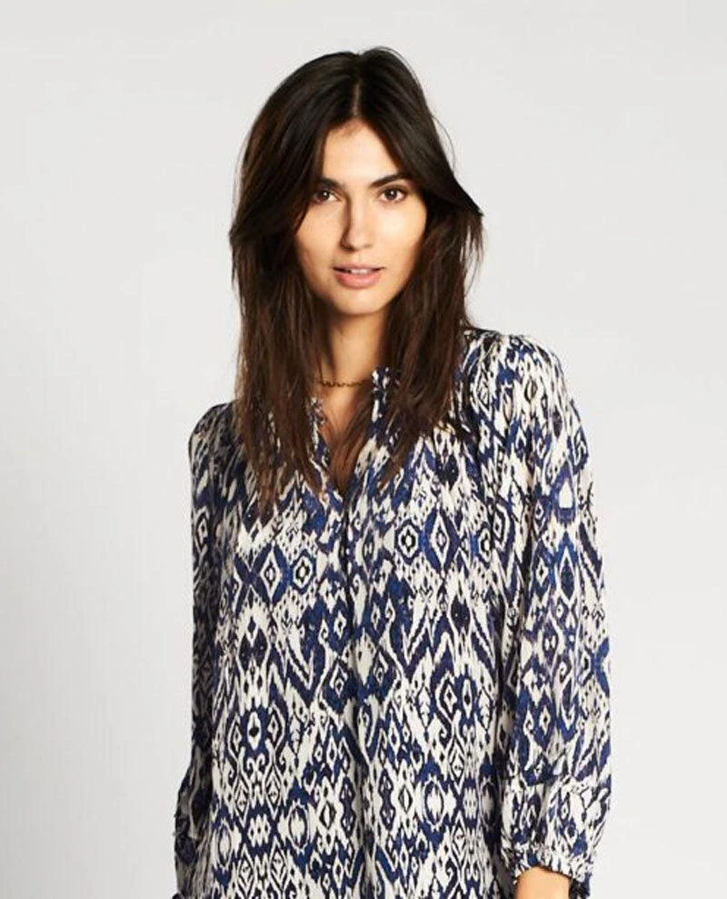 商品Moliin|Moliin Whitney Blue Lolite Blouse,价格¥645,第1张图片