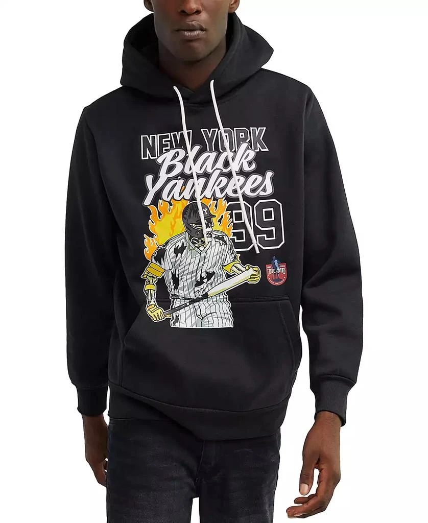 商品Reason|Men's Negro League Baseball Museum Yankees Fleece Hoodie,价格¥331,第4张图片详细描述