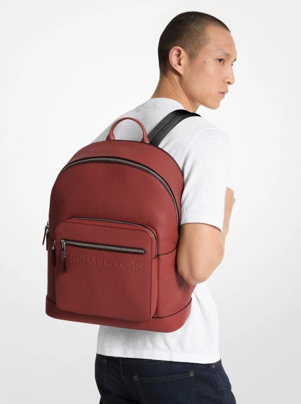 商品Michael Kors|Hudson Leather Commuter Backpack,价格¥1715,第4张图片详细描述