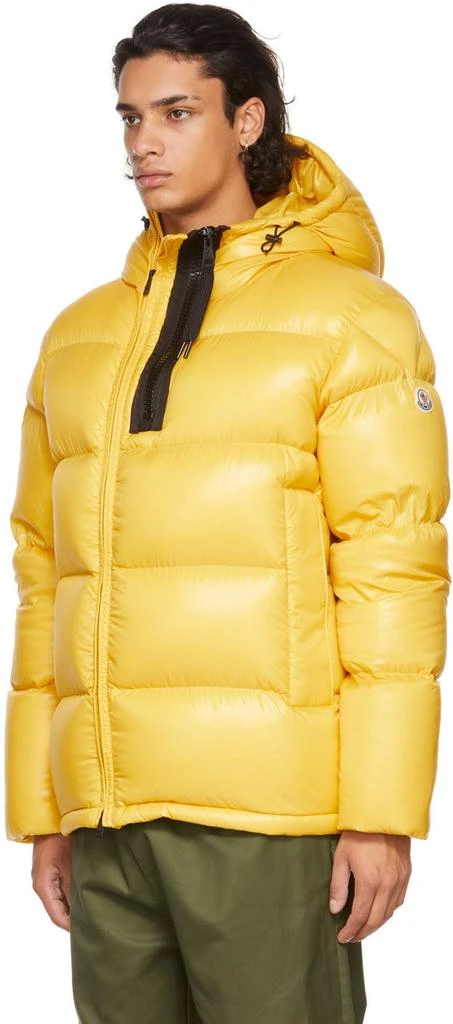 商品Moncler|Yellow Down Guitry Jacket,价格¥15108,第4张图片详细描述