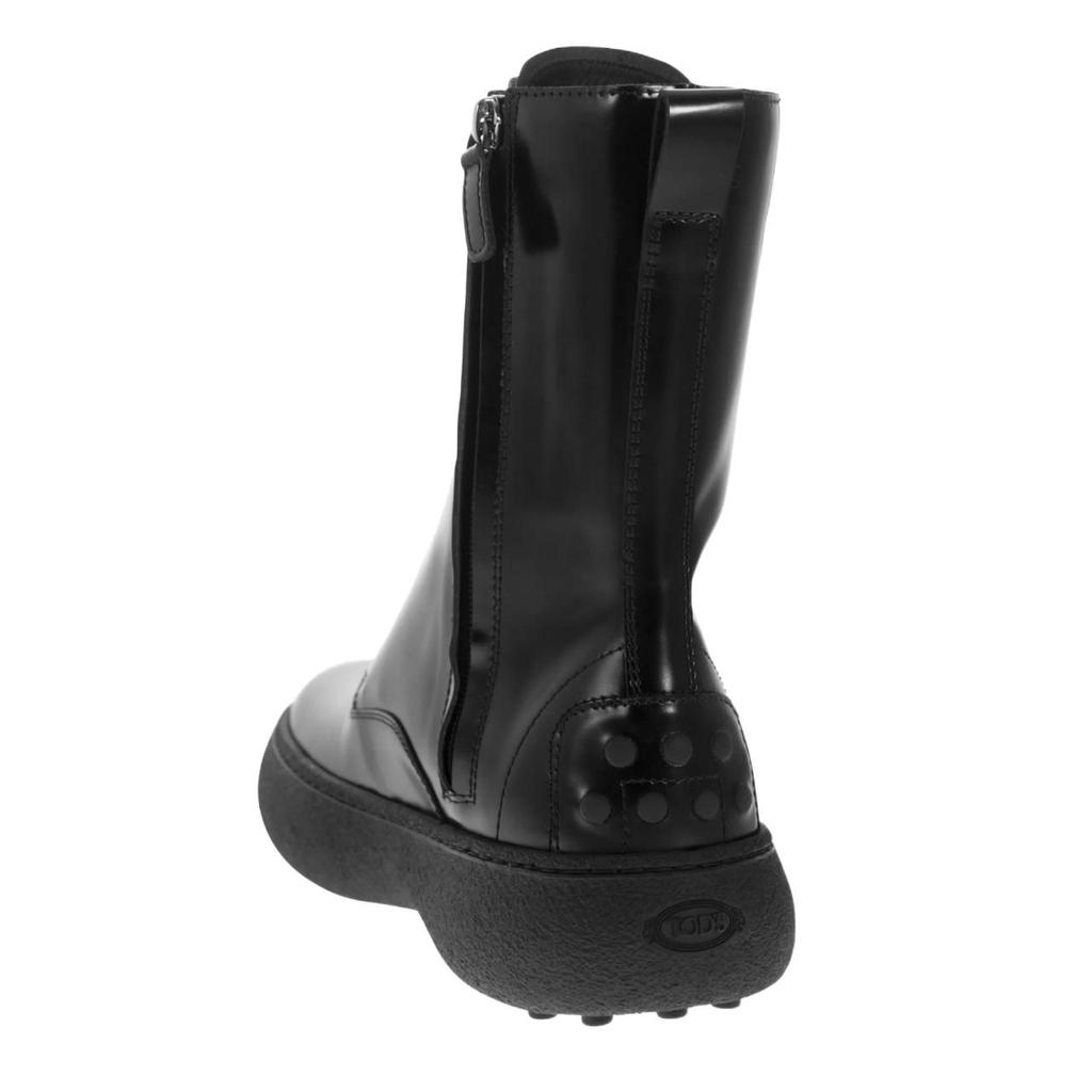 Tod's Women's  Black Other Materials Boots商品第3张图片规格展示