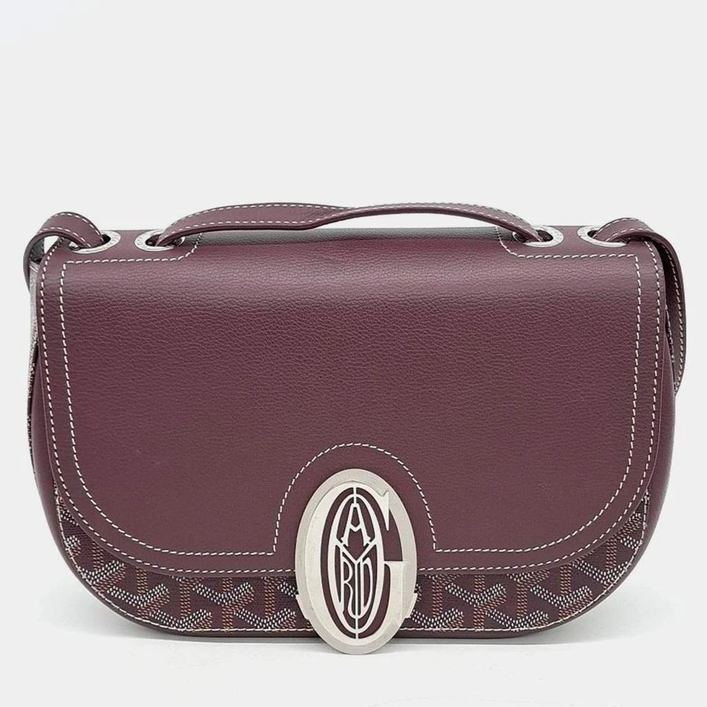 商品[二手商品] Goyard|Goyard Bordeaux Goyardine Leather 233 Crossbody Bag,价格¥28552,第1张图片