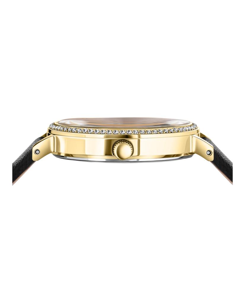 Mar Vista Crystal Leather Watch商品第2张图片规格展示