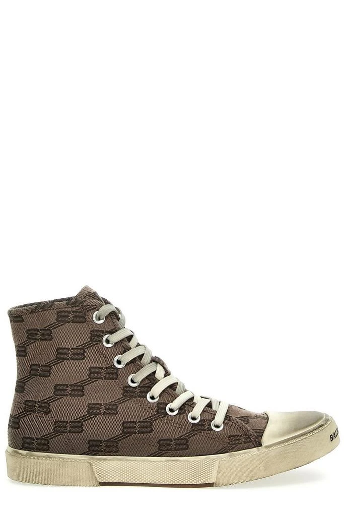 商品Balenciaga|Balenciaga Monogram Motif High-Top Sneakers,价格¥5183,第1张图片