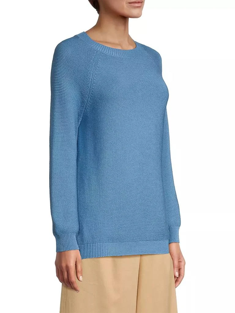 商品Weekend Max Mara|Linz Cotton Crewneck Sweater,价格¥2199,第4张图片详细描述