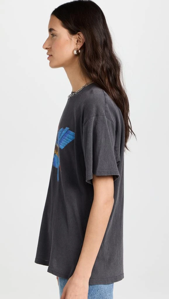 商品ANINE BING|ANINE BING Lili 蝴蝶 T 恤 - 水洗黑色,价格¥748,第4张图片详细描述
