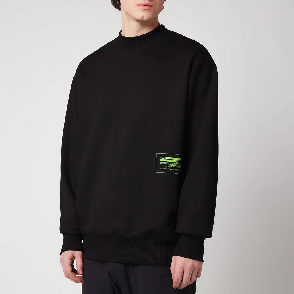 HUGO Men's Dulliver Sweatshirt - Black商品第1张图片规格展示