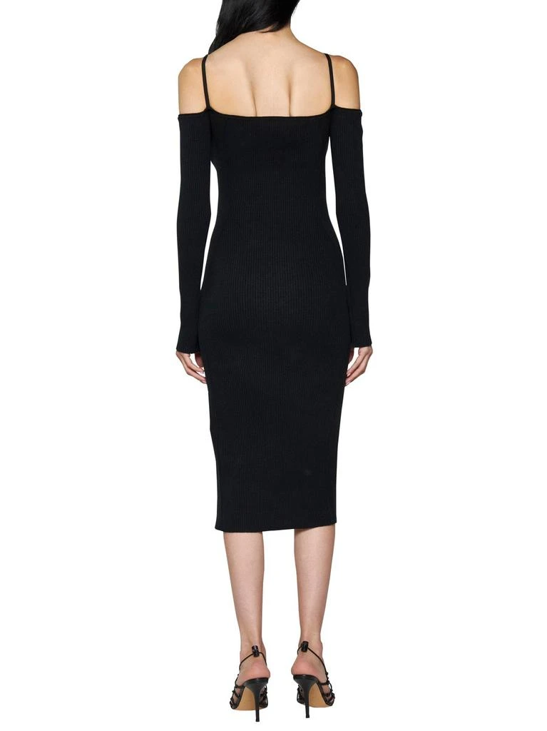 商品Jacquemus|Jacquemus Sierra Off-Shoulder Long-Sleeved Dress,价格¥2123-¥3585,第3张图片详细描述