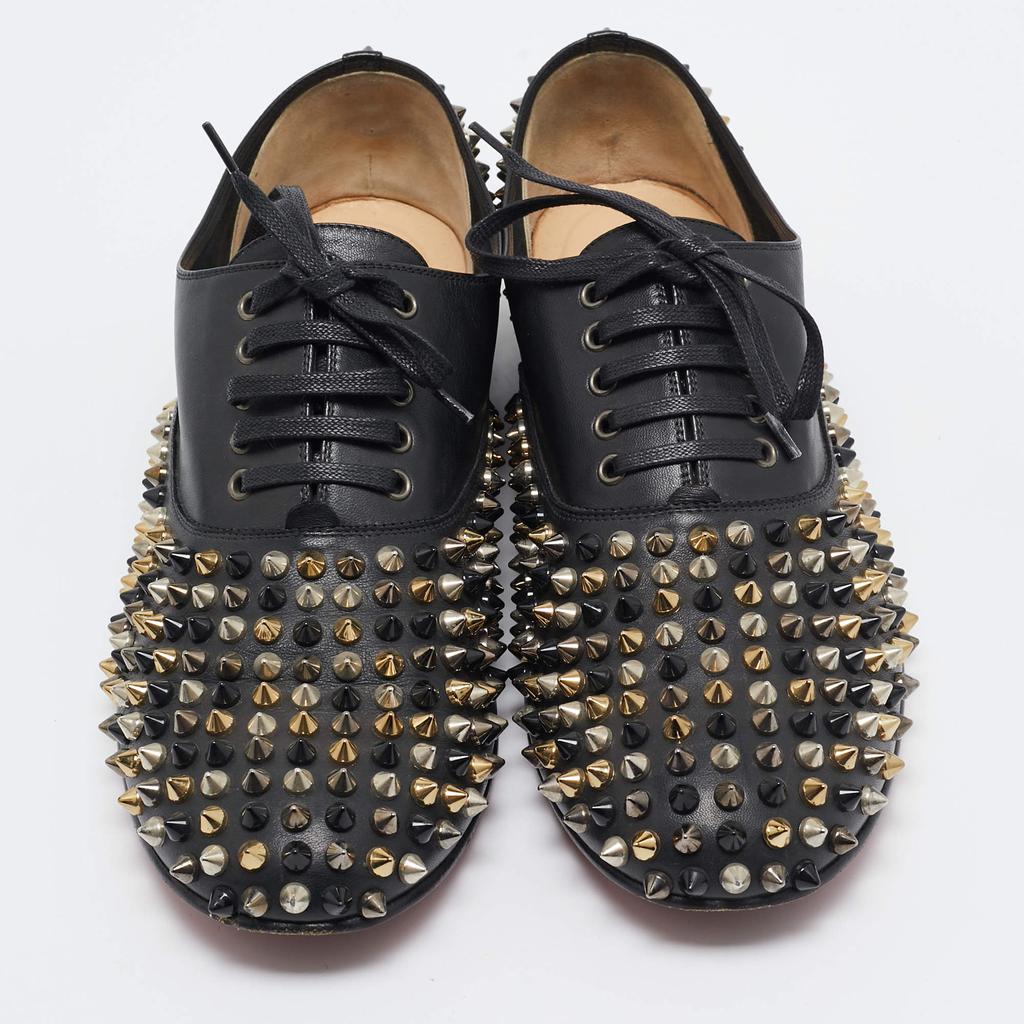 最終SALE価格　新品　クリスチャンルブタン  FREDDY  サイズ40.5 Christian Louboutin Christian Louboutin Black Leather Freddy