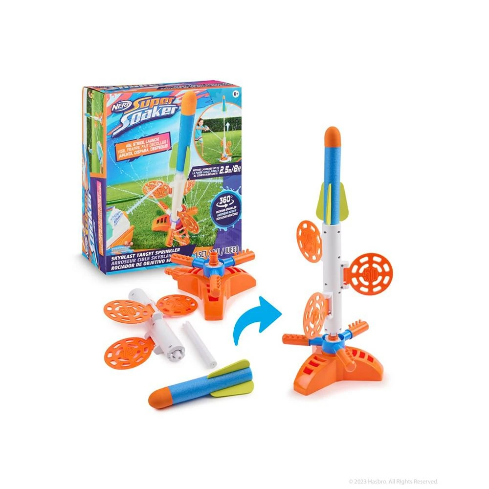 商品Nerf|CLOSEOUT! Super Soaker SkyBlast Target Sprinkler by WowWee,价格¥75,第4张图片详细描述