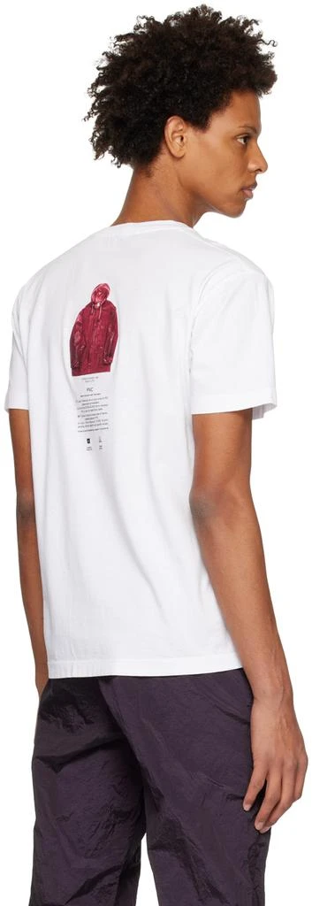 商品Stone Island|White Graphic T-Shirt,价格¥842,第3张图片详细描述