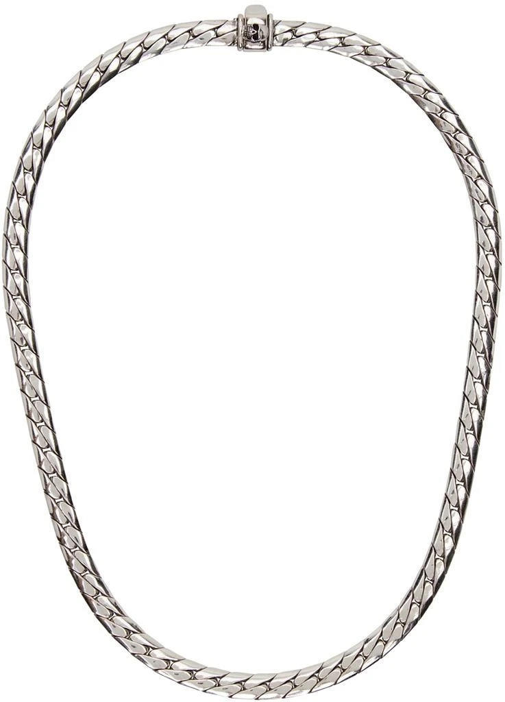 商品Emanuele Bicocchi|Silver Herringbone Necklace,价格¥2372,第1张图片