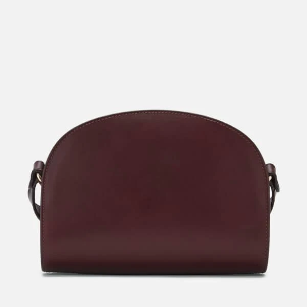 商品A.P.C.|A.P.C. Women's Demi-Lune Cross Body Bag - Red,价格¥3154,第2张图片详细描述