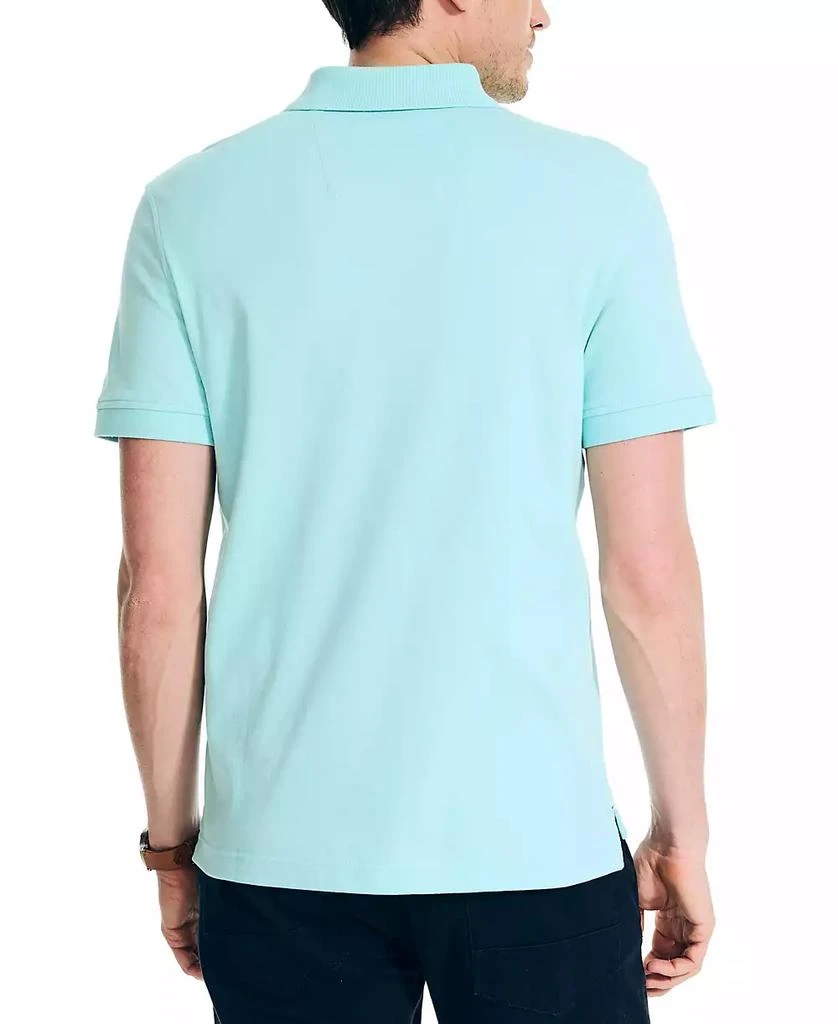 商品Nautica|Men's Classic-Fit Soft Stretch Interlock Polo,价格¥204,第2张图片详细描述