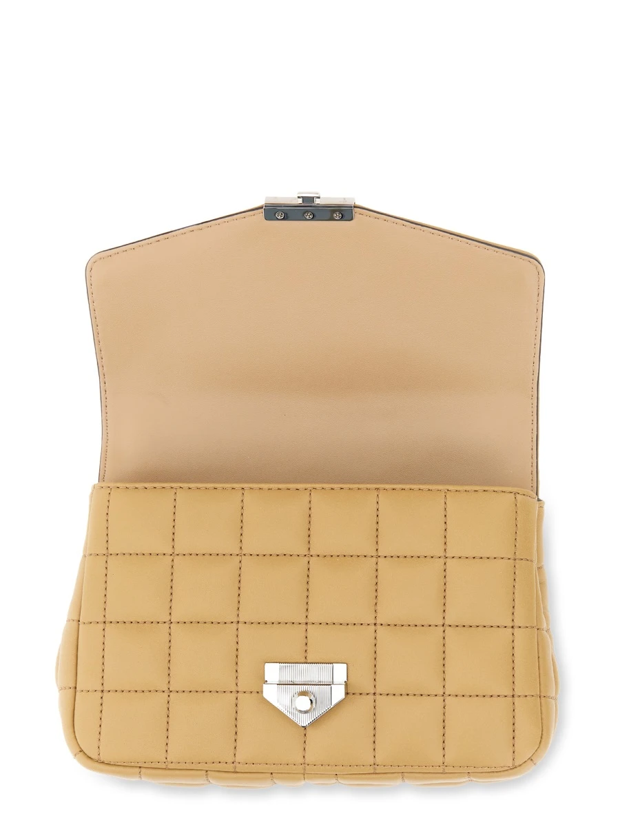 商品Michael Kors|Michael Kors 女士手提包 30H0S1SL1T222CAMEL 米白色,价格¥1722,第5张图片详细描述