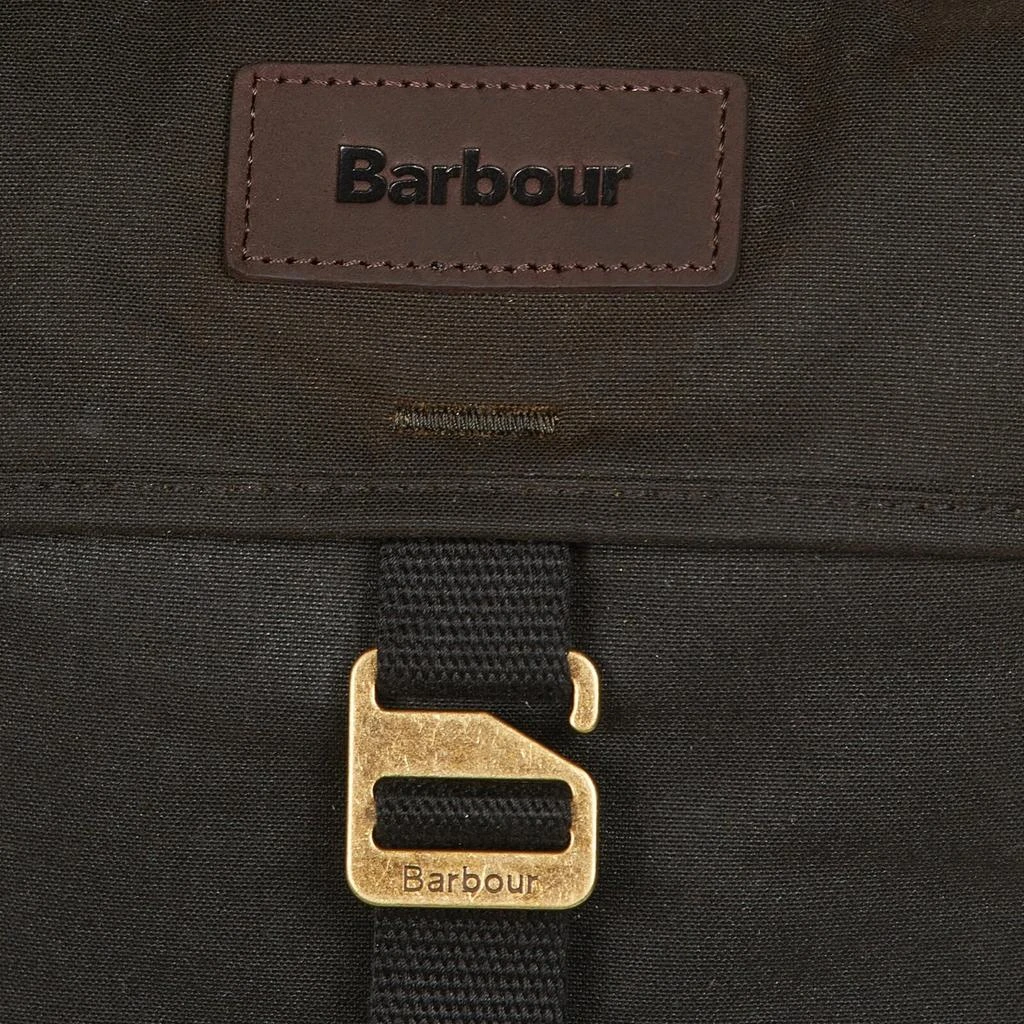 商品Barbour|Barbour Heritage Men's Essential Wax Backpack - Olive,价格¥956,第4张图片详细描述