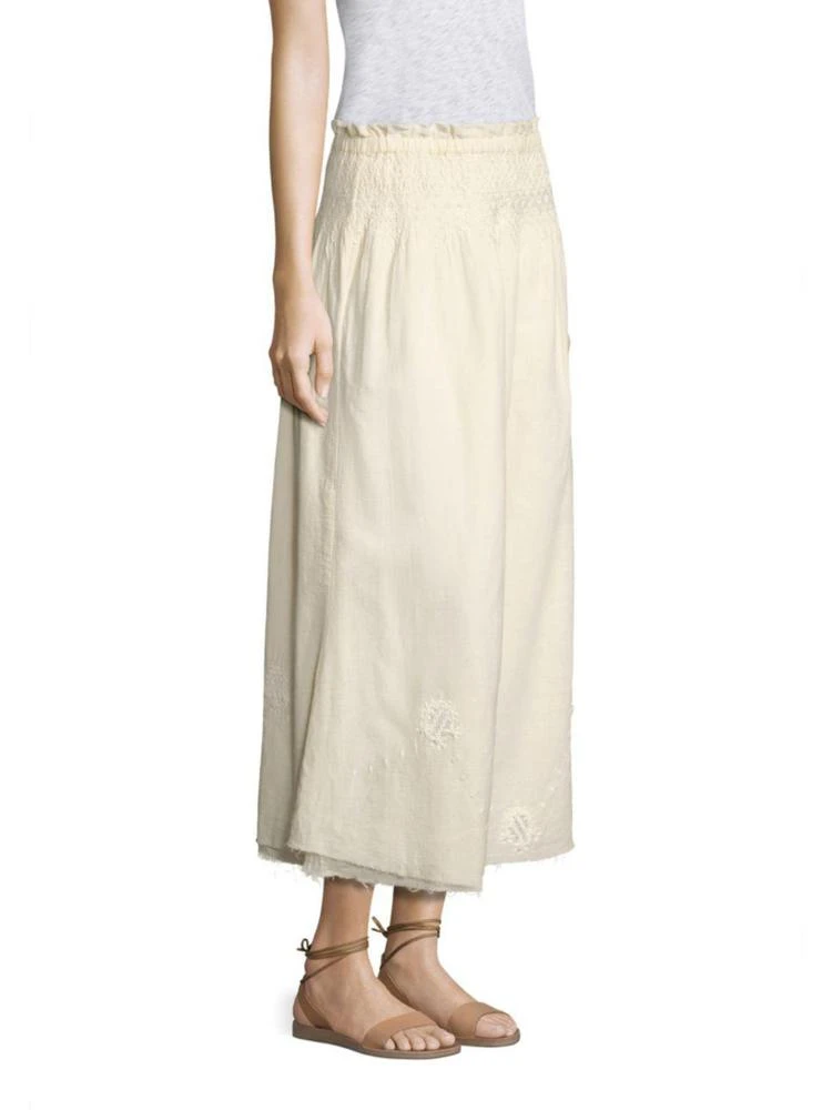 商品Current Elliott|The Rancher Convertible Cotton Dress,价格¥750,第4张图片详细描述
