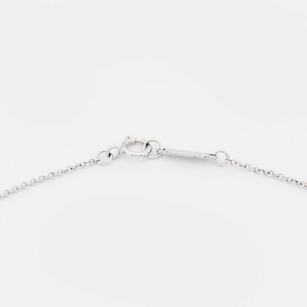 Tiffany & Co. Tiffany T Smile Diamond 18k White Gold Necklace商品第5张图片规格展示