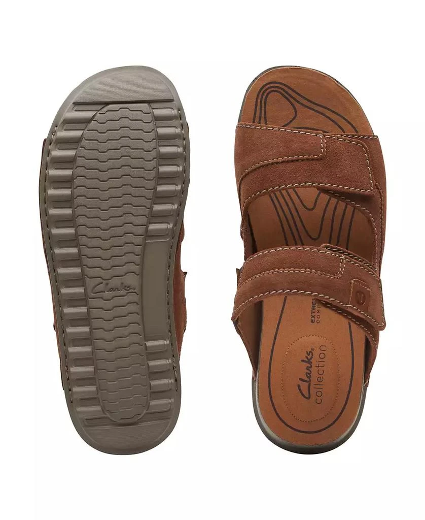 商品Clarks|Men's Crestview Easy Slide Sandals,价格¥626,第4张图片详细描述