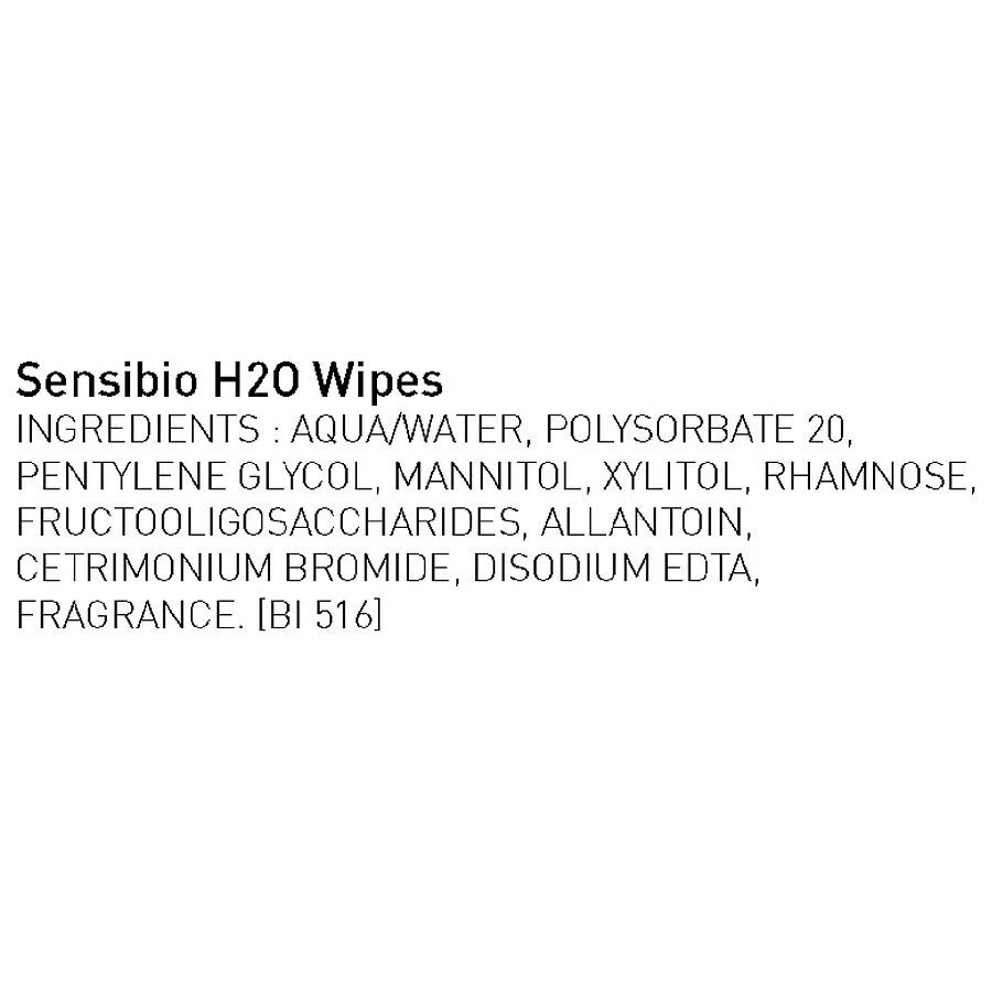 商品Bioderma|DUO Sensibio H2O Cleansing and Makeup Remover Wipes,价格¥134,第3张图片详细描述
