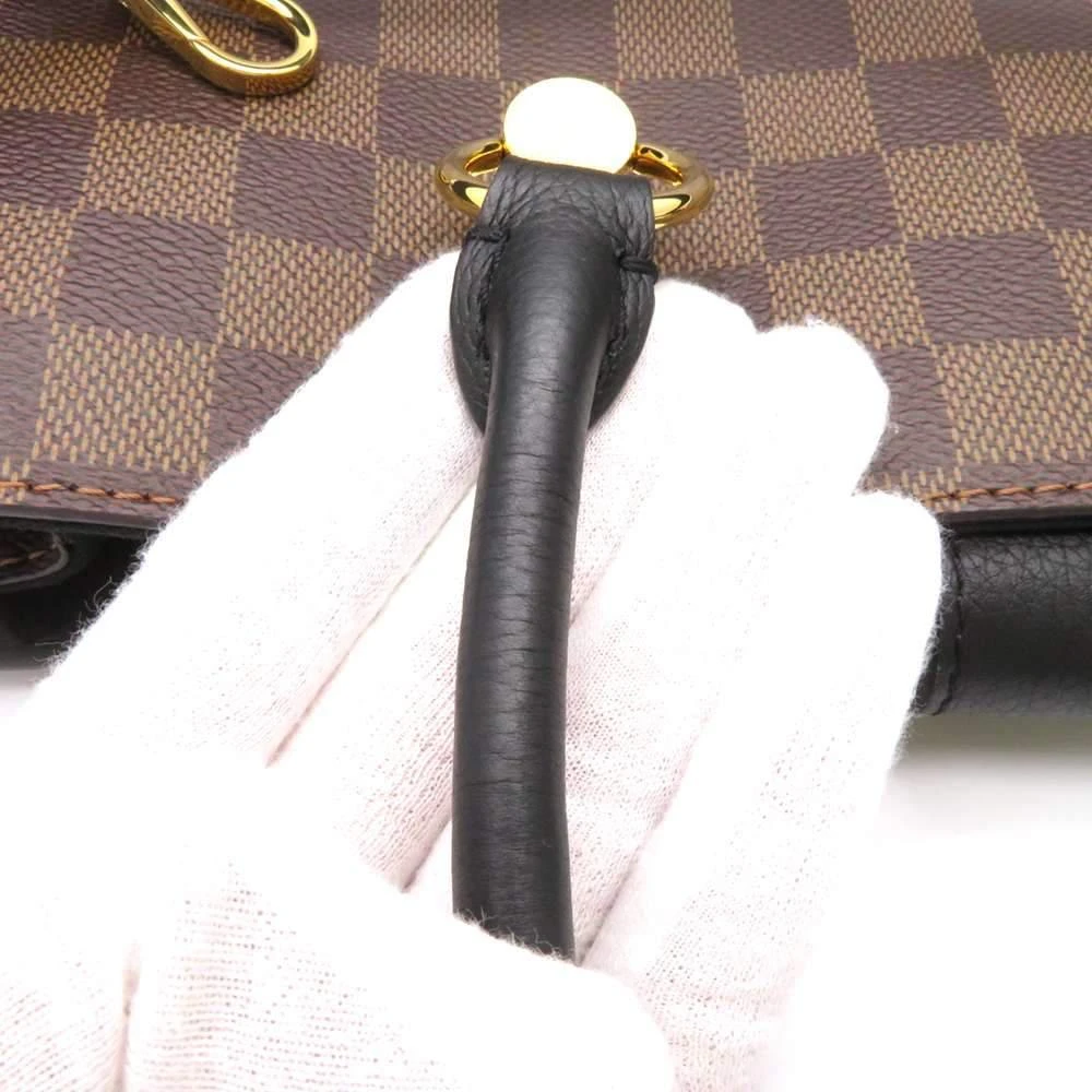 Louis Vuitton Brown Damier Ebene Canvas Riverside Tote Bag  商品
