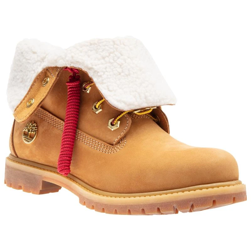 商品Timberland|Timberland Teddy Fleece Lux Boots - Women's,价格¥863,第1张图片