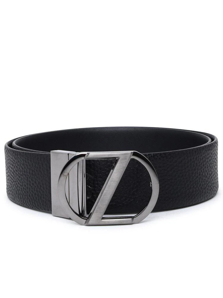 商品Zegna|Ermenegildo Zegna Logo Plaque Buckle Belt,价格¥1723,第1张图片