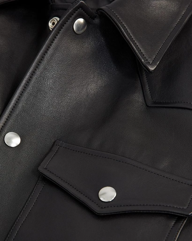 Patch Pocket Leather Jacket 商品