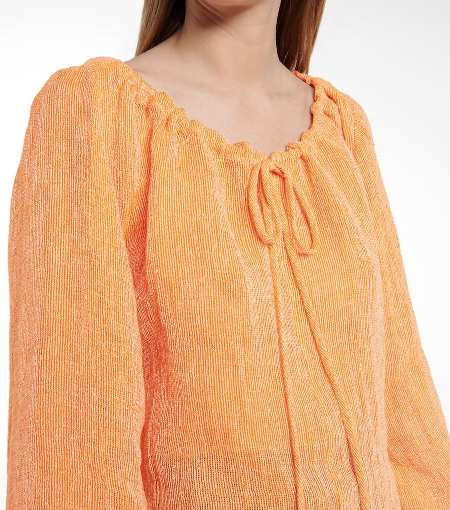 商品LISA MARIE FERNANDEZ|亚麻混纺女式上衣,价格¥2242,第6张图片详细描述