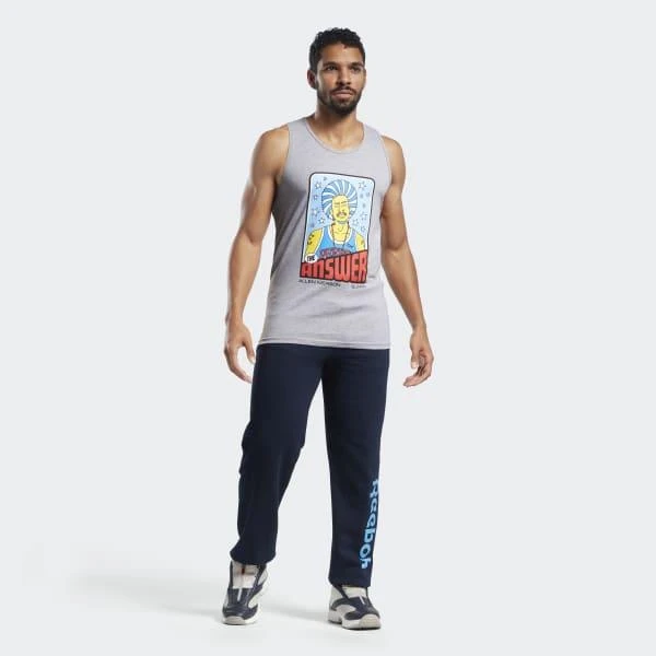 商品Reebok|QT Iverson 70s Tarot Card Tank Top,价格¥156,第2张图片详细描述