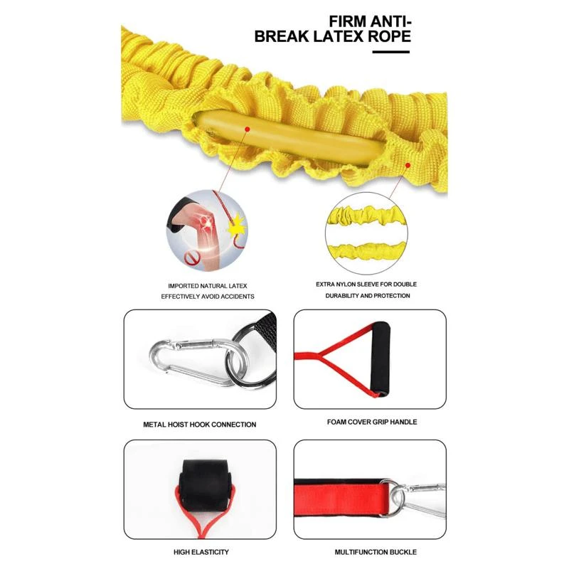 商品Jupiter Gear|12-Pcs Resistance Band Home Workout Set,价格¥377,第2张图片详细描述