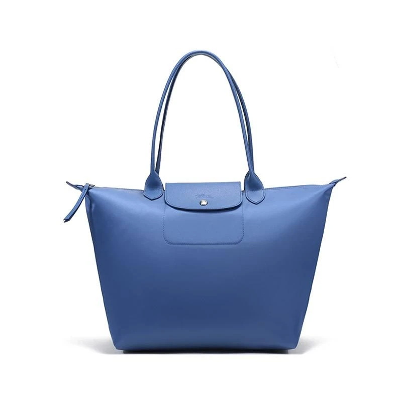 商品[国内直发] Longchamp|珑骧 LONGCHAMP 奢侈品 女士ROSEAU系列中号黑色小牛皮鳄鱼纹手提斜挎包 10058 HTS 001送女友礼物,价格¥3024,第23张图片详细描述