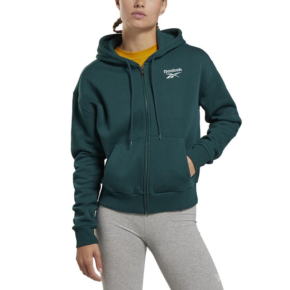 商品Reebok|Women's French Terry Zip-Front Hoodie,价格¥359,第1张图片