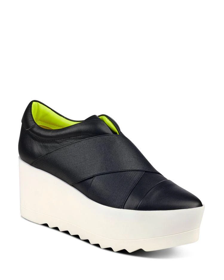 商品KENDALL and KYLIE|Women's Tasha Platform Wedge Slip-On Sneakers,价格¥556,第1张图片
