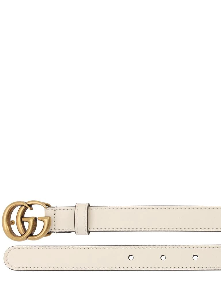 商品Gucci|2cm Gg Marmont Leather Belt,价格¥3147,第2张图片详细描述