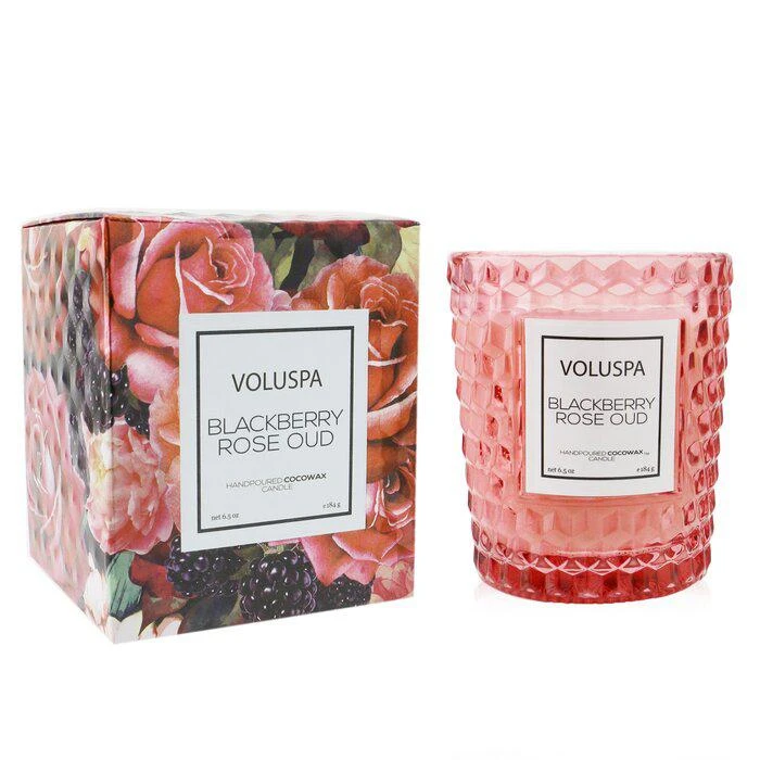 商品Voluspa|Voluspa 经典香氛蜡烛 - 黑莓玫瑰乌德琴 184g/6.5oz,价格¥178,第2张图片详细描述