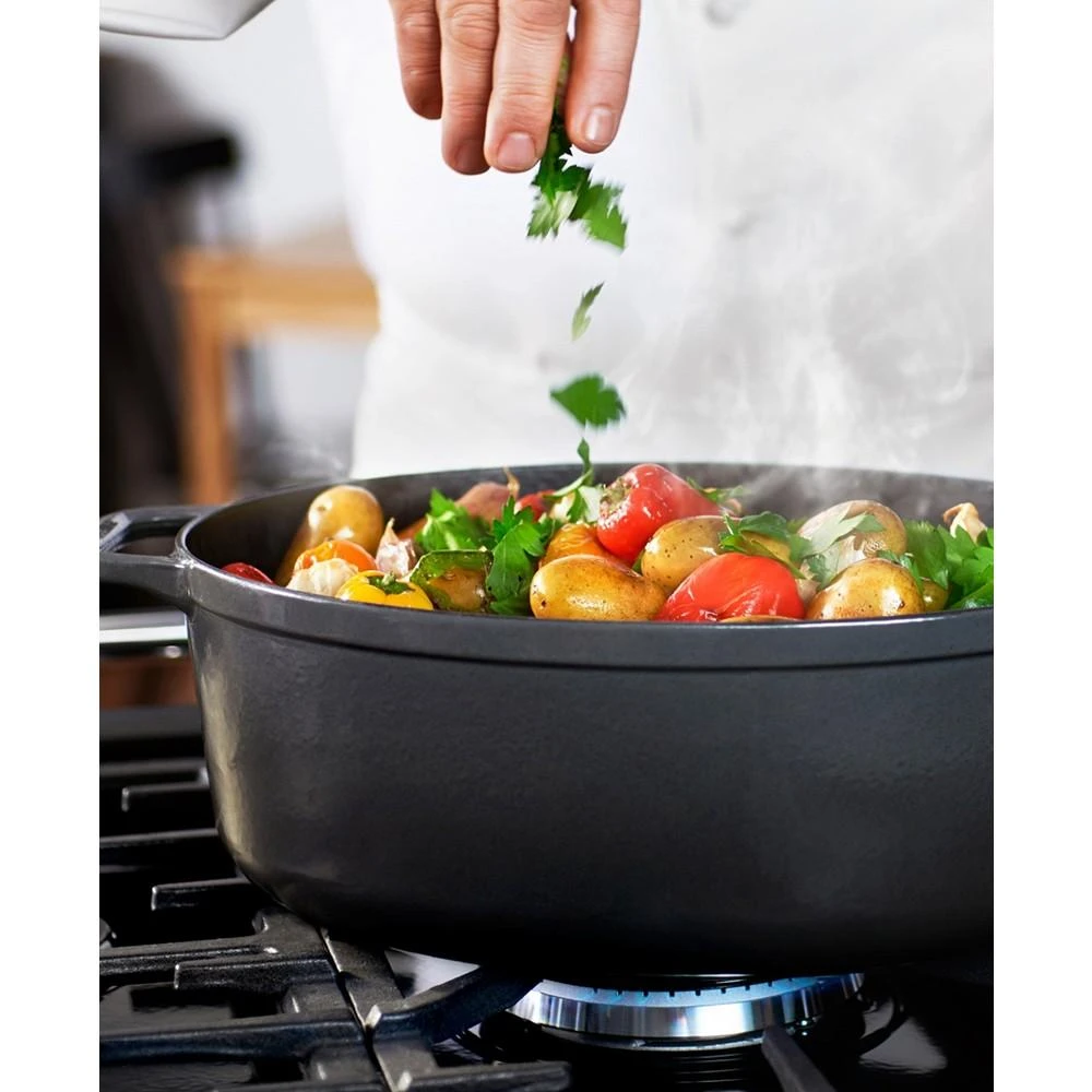 商品Chasseur|French Enameled Cast Iron 6 Qt. Oval Dutch Oven,价格¥2706,第4张图片详细描述