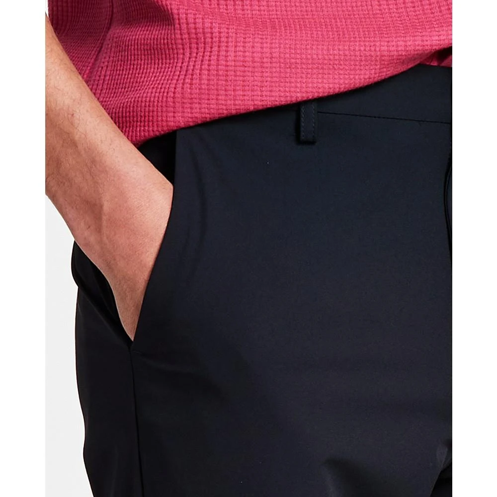 Men's Slim Fit Tech Solid Performance Dress Pants 商品
