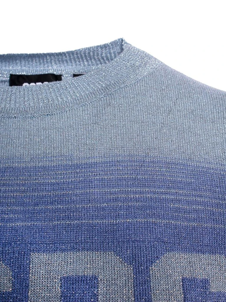 商品GCDS|GCDS Logo Intarsia Knitted Cropped Jumper,价格¥2038-¥3136,第3张图片详细描述