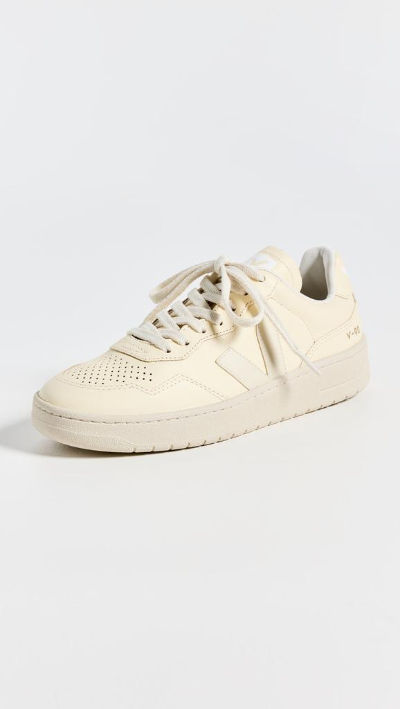 【関税&送料込】Veja V-90 Sneakers In O.T. Leather Veja Women V-90 O.T. Leather Extra-White Umber '24 | Sneaker