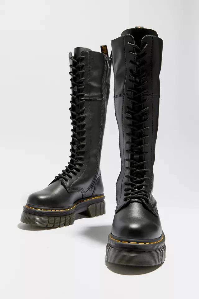 商品Dr. Martens|Dr. Martens Audrick Leather Knee-High Platform Boot,价格¥1201,第3张图片详细描述