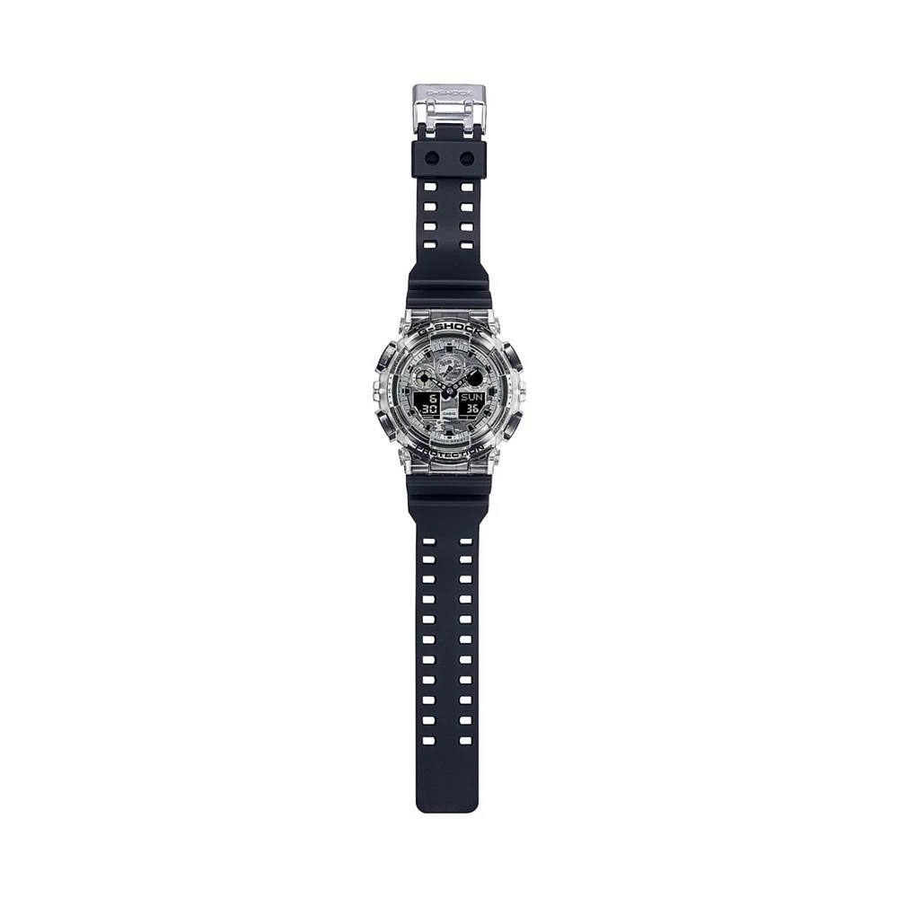 商品G-Shock|Men's Black Resin Strap Watch 51.2mm GA100SKC-1A,价格¥909,第2张图片详细描述