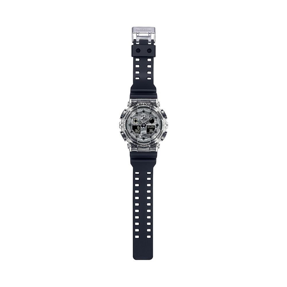 商品G-Shock|Men's Black Resin Strap Watch 51.2mm GA100SKC-1A,价格¥872,第4张图片详细描述